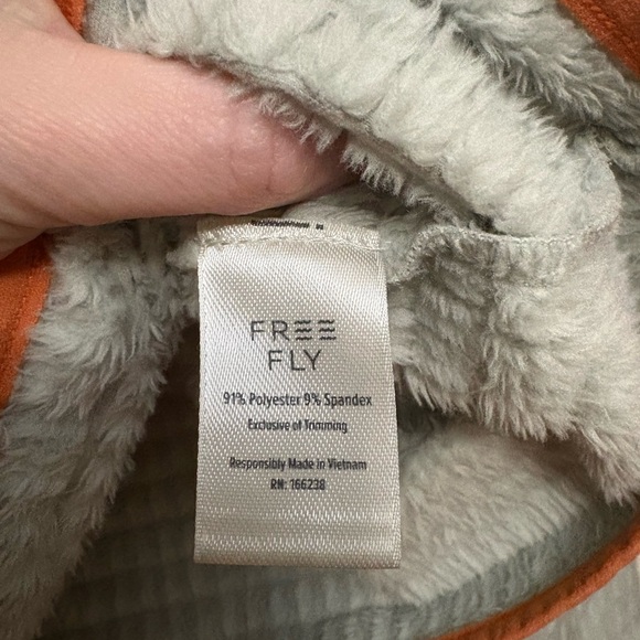 Free Fly Apparel Gridback Fleece Snap Pullover - Picture 9 of 12